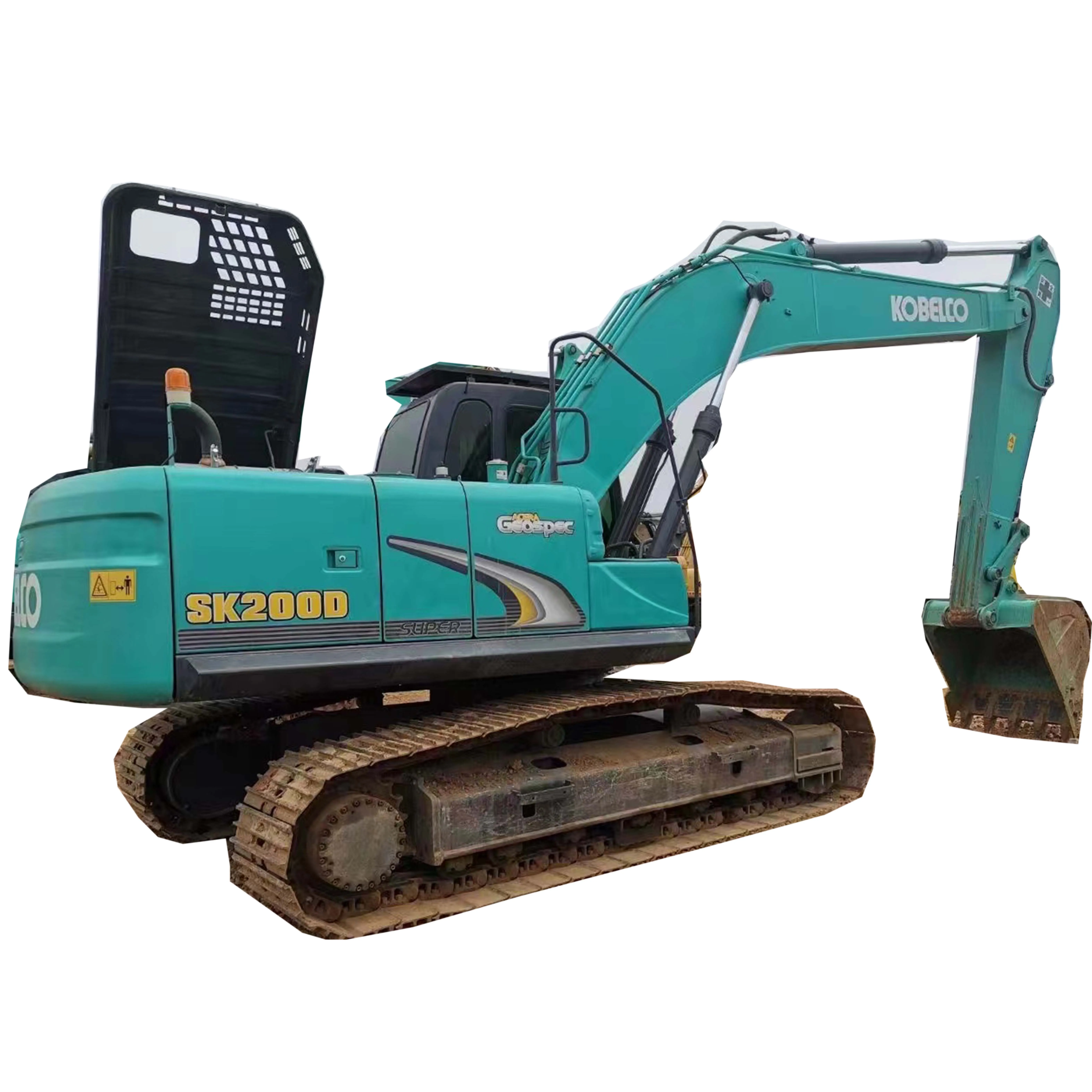 Экскаватор Kobelco японский экскаватор sk200 sk 75 120 130 135 140 200 20 тонн гидравлический гусеничный для продажи