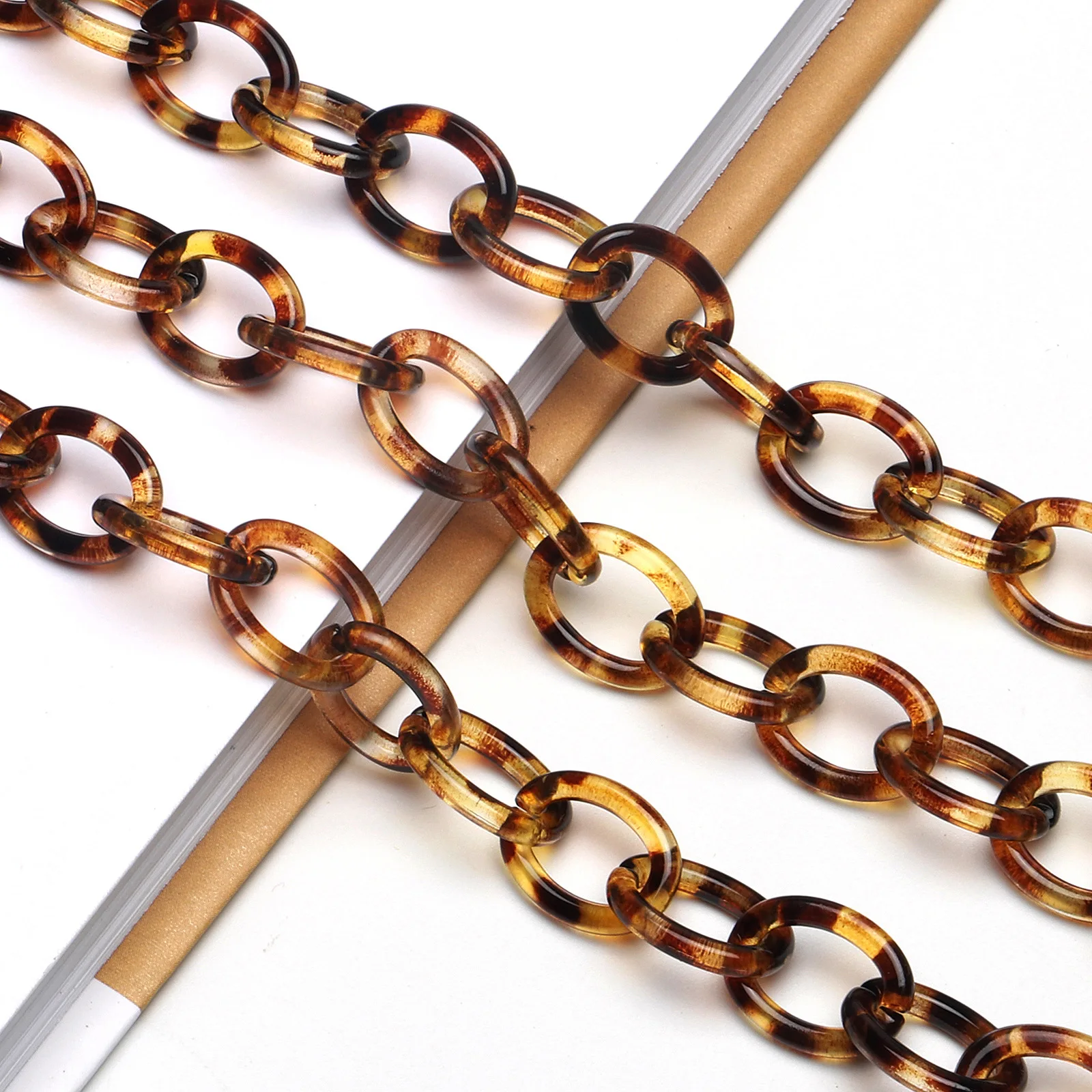 Ring Hanging Plastic Acetic Acid Acrylic Sun Reading Glasses Sunglasses Eye Glass Spectacle Holders Chain