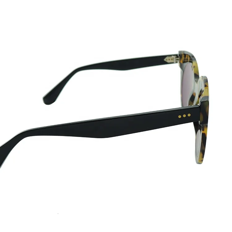 High quality stylish sunglasses 2022 UV 400 acetate men fashion CR3 women polarized cat sunglasses