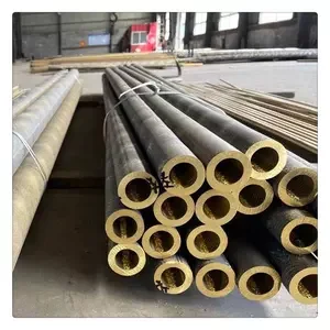 Roll Brass Tube 99% Pure Copper Nickel Pipe Hollow Copper Capillary Tube Oil Cooler Pipe for Condenser and Heat Exchangers