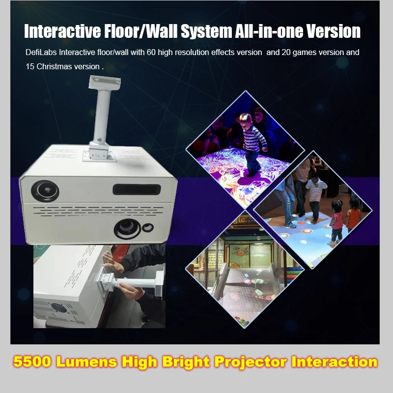 Electronic Component 3d Projection Full Color Interactive Dance For Weddings LED Floor Mat