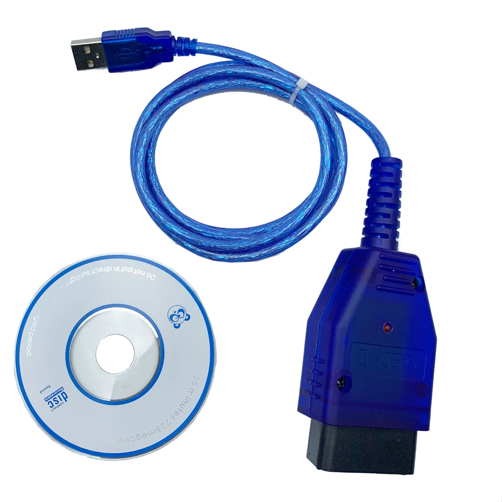 USB-кабель OBD 16 PIN plug and play OBDII диагностический инструмент Vag KKL заводской производитель поддержка