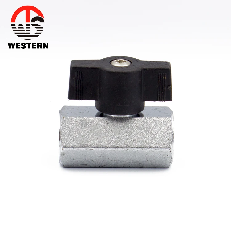 1/2 1/4 3/8 inch  BSP thread brass water valve mini ball valve with short handle for Power Tool