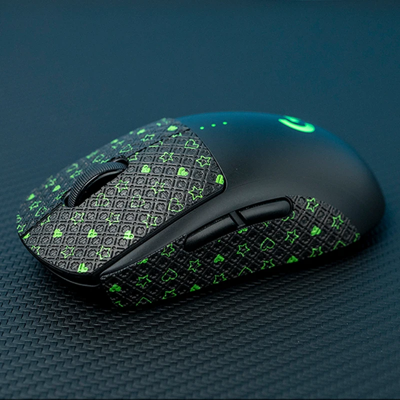 Mouse Grip Tape Skate Sticker For Logitech Non Slip Lizard Skin Suck Sweat  G Pro X Superlight G903 G502 G304 Mouse Grip Tape