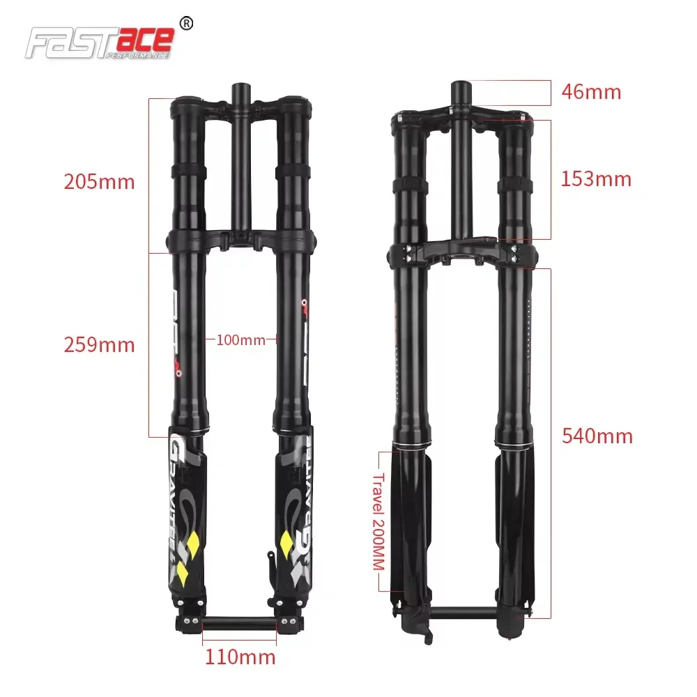 Fastace New AHX12RV 3.0 60 pounds Surron Original Factory Front Fork Suspension For Surron  MTB/Electric Dirt Bike Fork