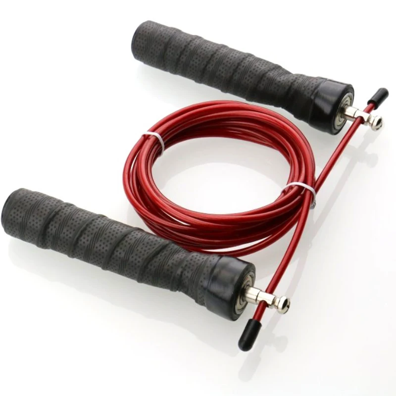 Wholesale Amy Up High Quality Sweatband Speed Steel Wire Skipping Jump Rope