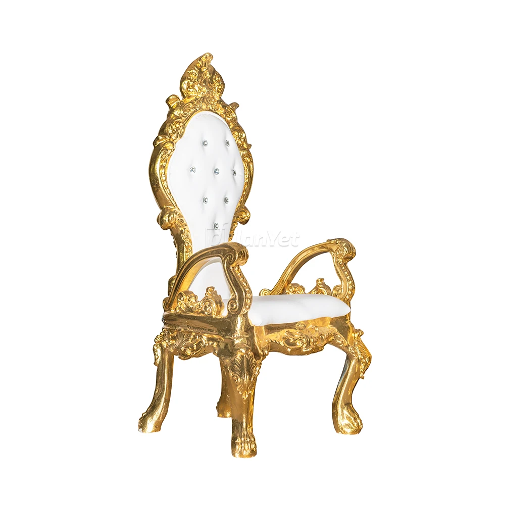 Wholesale Baroque Golden Jaguar Throne Chair For Sale