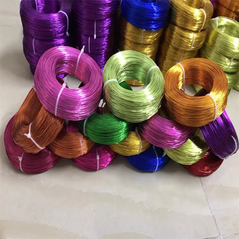 Good Quality Factory Directly Color Coated 150-400Mpa craft color aluminum wire extrusioness