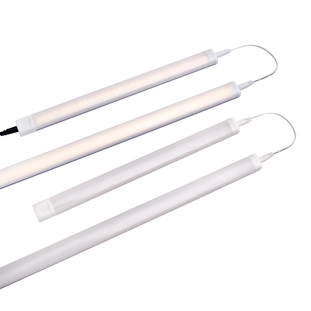 Led Bar Lighting Inner LED Bar Light Under Cabinet for Home Kitchen Cover Luminous White Transformer Lamp Link Switch Wall Item