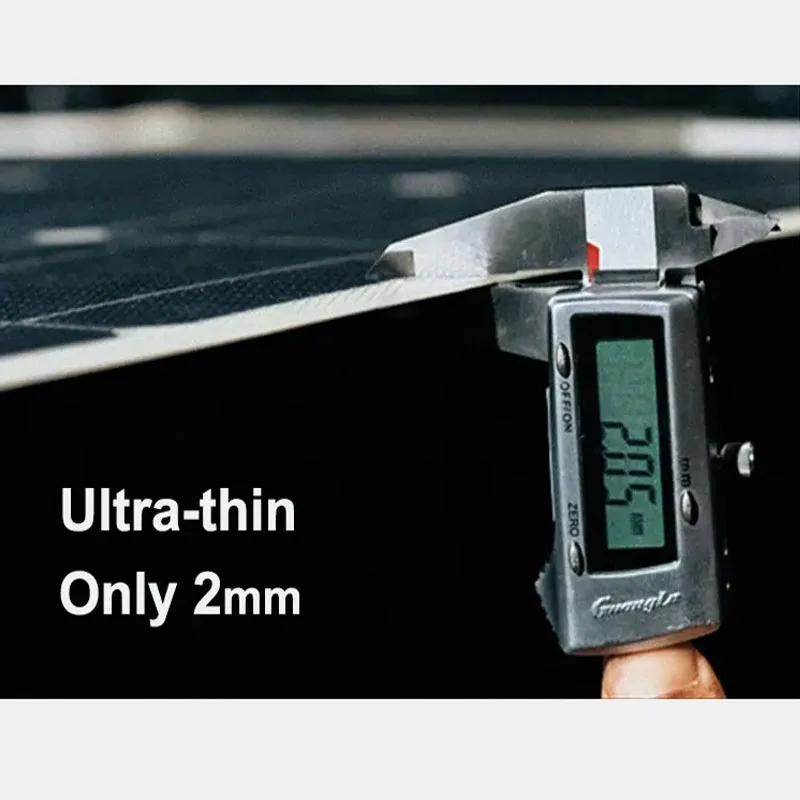 High Quality China Import Sunpower Mini Monocrystalline Transparent Flexible Solar Panel 50W for outdoor