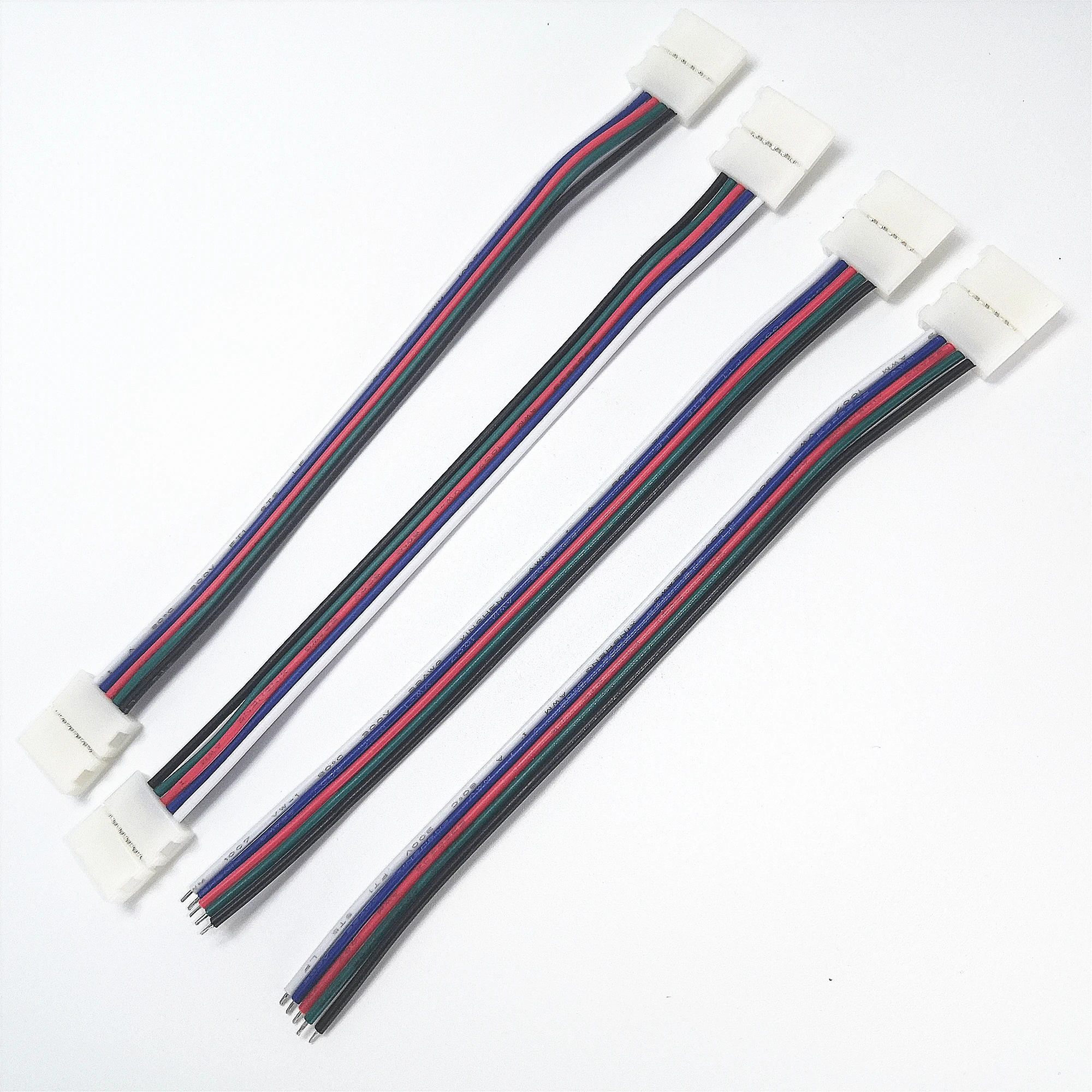 Free Solder Sample Free 5 Pin Rgbw Cable Connectors for LED Strip Light