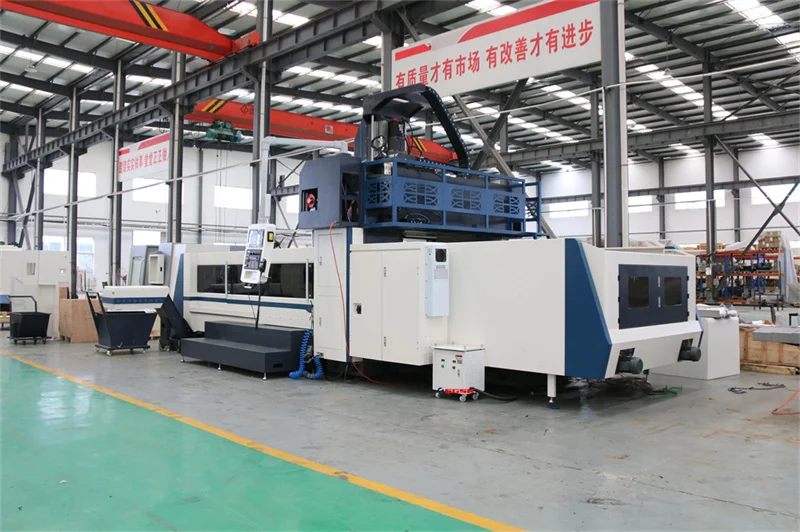 cnc bridge gantry type milling machine GMC2518  gantry cnc milling machine