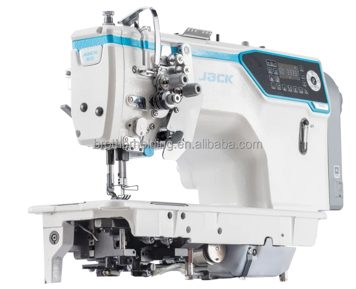JACK 58450J Computerized Double Needle Lockstitch Industrial Sewing Machine