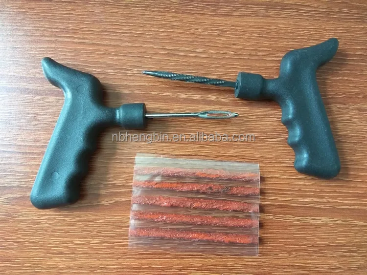 Tire Repair Strings Rubber Strip 60PCS Tire Repair Plugs Self Vulcanizing Tire Repair Kit Bacon Strips for Car