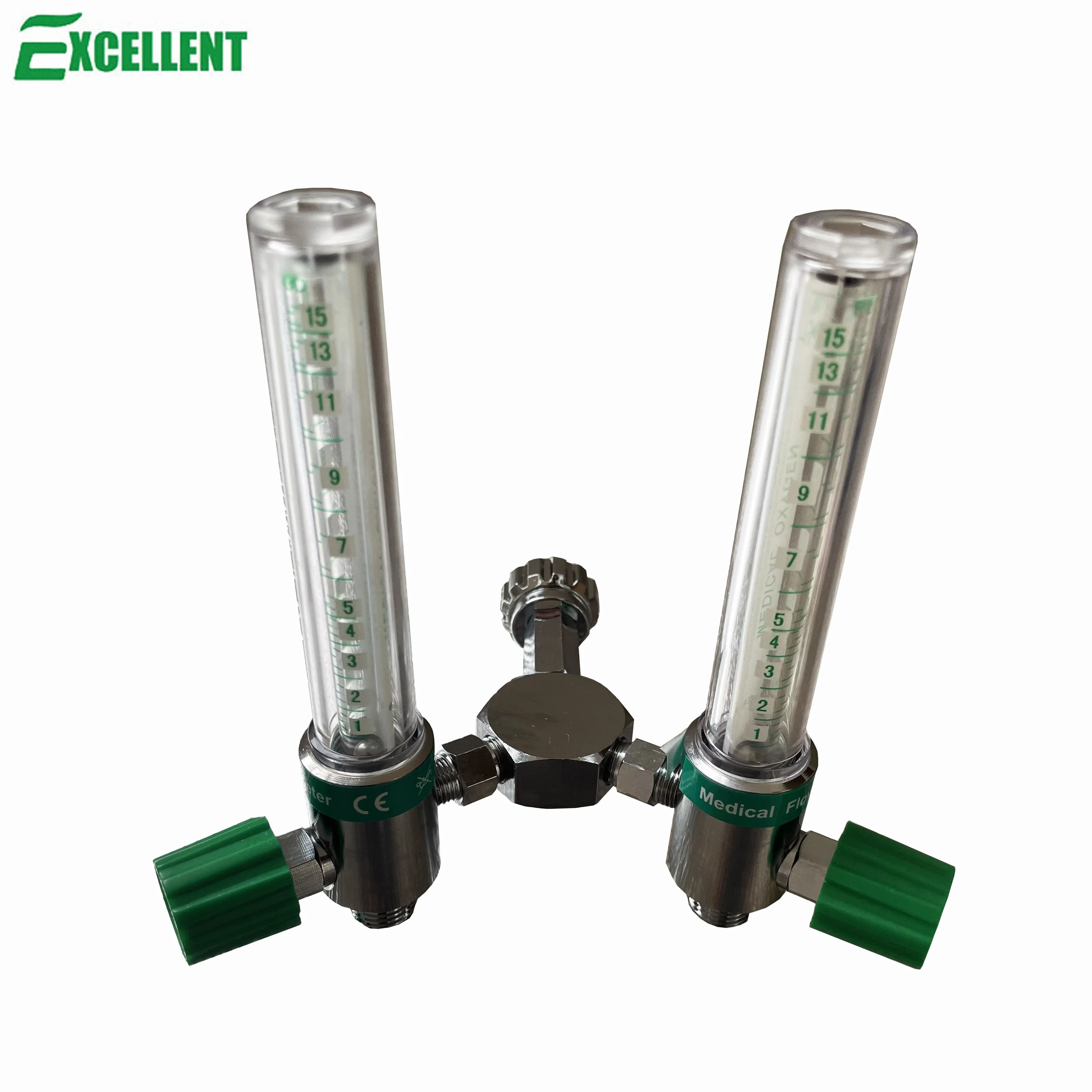 High quality brass Wall mounted oxygen flowmeter with Diss adapter Hospital use