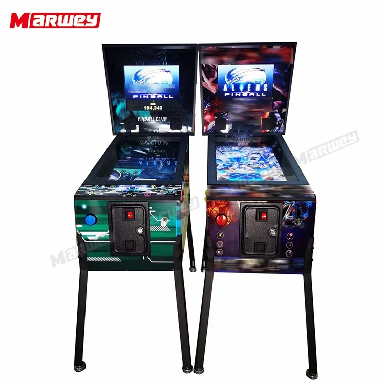 Indoor Coin Operated Multi Games Digital Pinball Machines Electronic Arcade Game 4K Virtual Pinball Machine