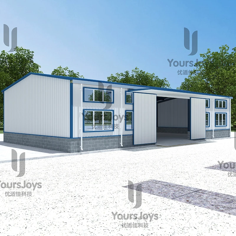 Rapid Construction Hall Prefabricated Steel Structure Building Warehouse Design Automotive 4S Showroom