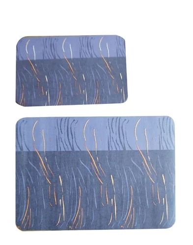 airline catering equipment logo printed non-slip serving paper tray mat