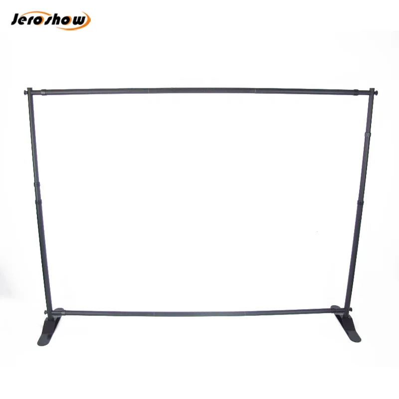 Custom Aluminum Material Display Background Frame Portable Adjustable Photo Backdrop Stand
