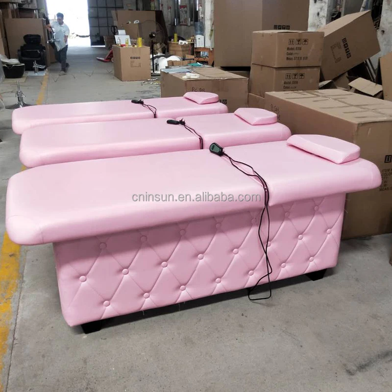 Массажная кровать для ресниц Insun, Роскошный Многофункциональный Розовый спа-салон, для ухода за лицом