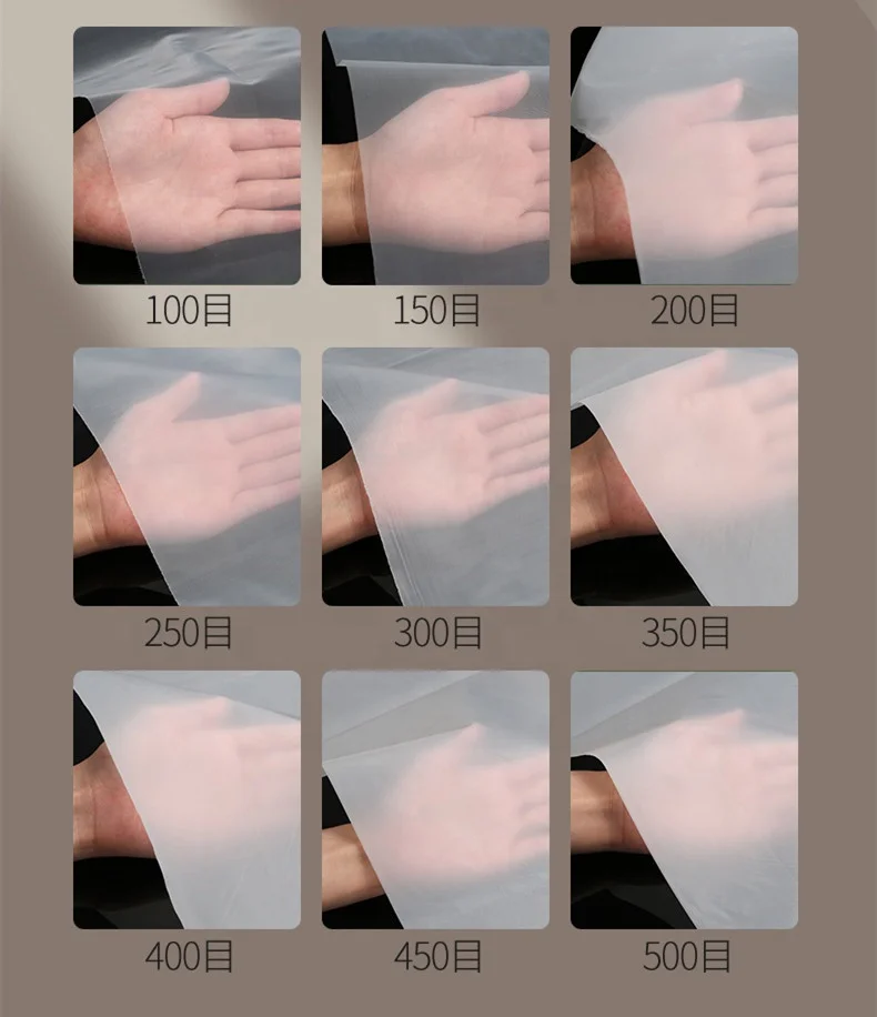 5 10 25 30 40 50 60 70 80 90 100 micron Filter Press Equipment Cloth Washing PP Polyester Nylon Filter Mesh