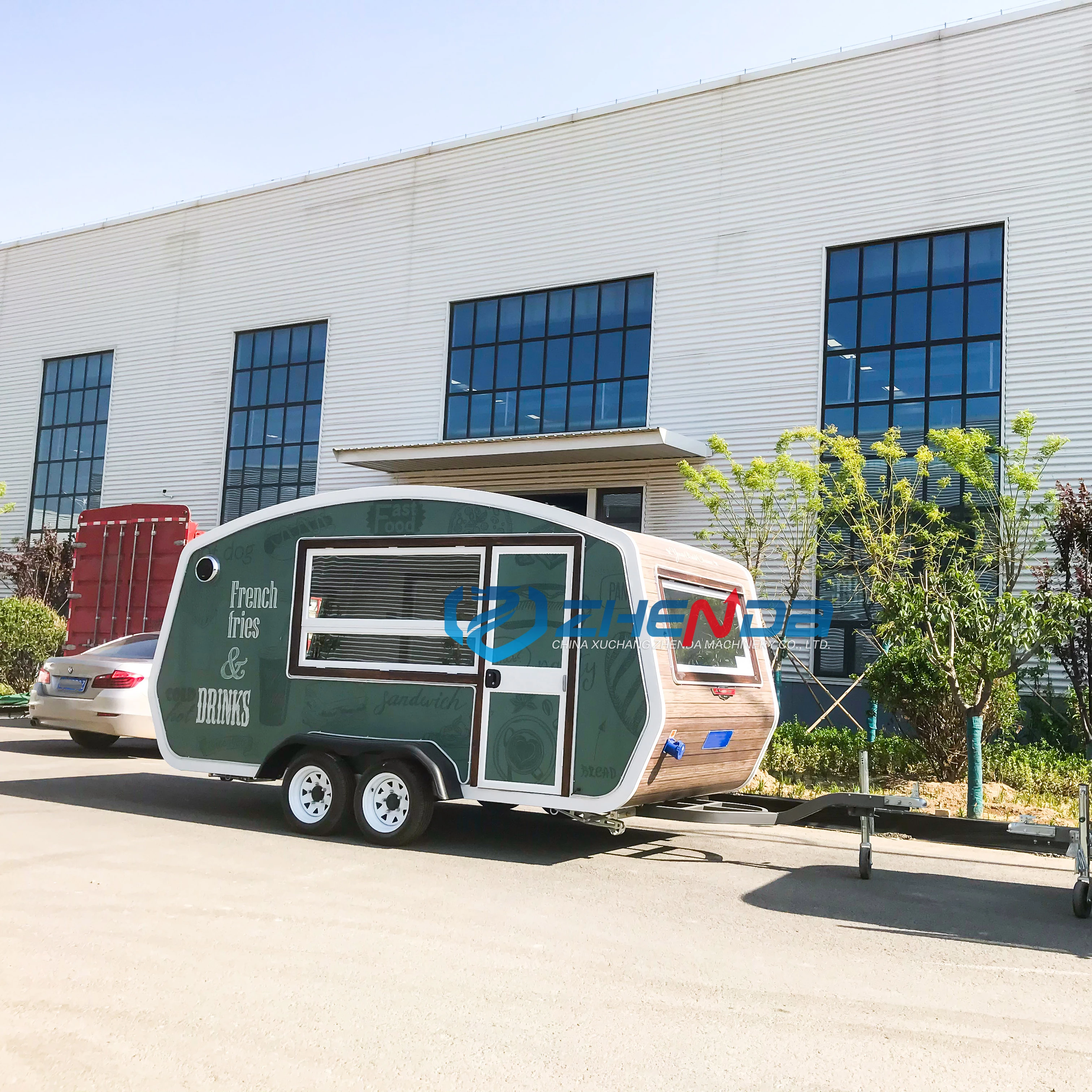 Food Truck 2024/Food Trucks Mobile Food Kitchen/Ice Cream Food Truck Mobile Catering Trailer