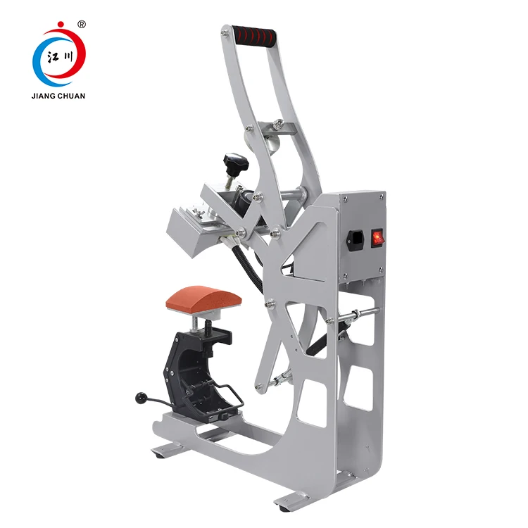 Semi-automatic Top Quality Magnet Closing Cap Ironing Heat Transfer Press Machine