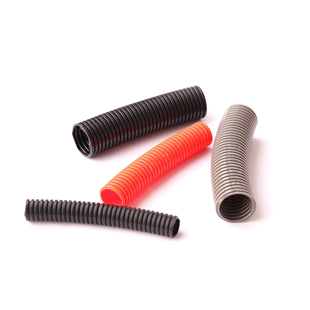 Split tubing nylon wire loom elactrical plastic conduiit
