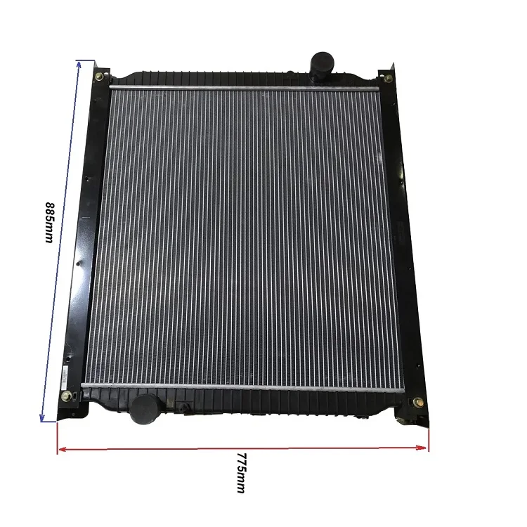  China High Quality Hot Sale Black Steel Hard Car Radiator