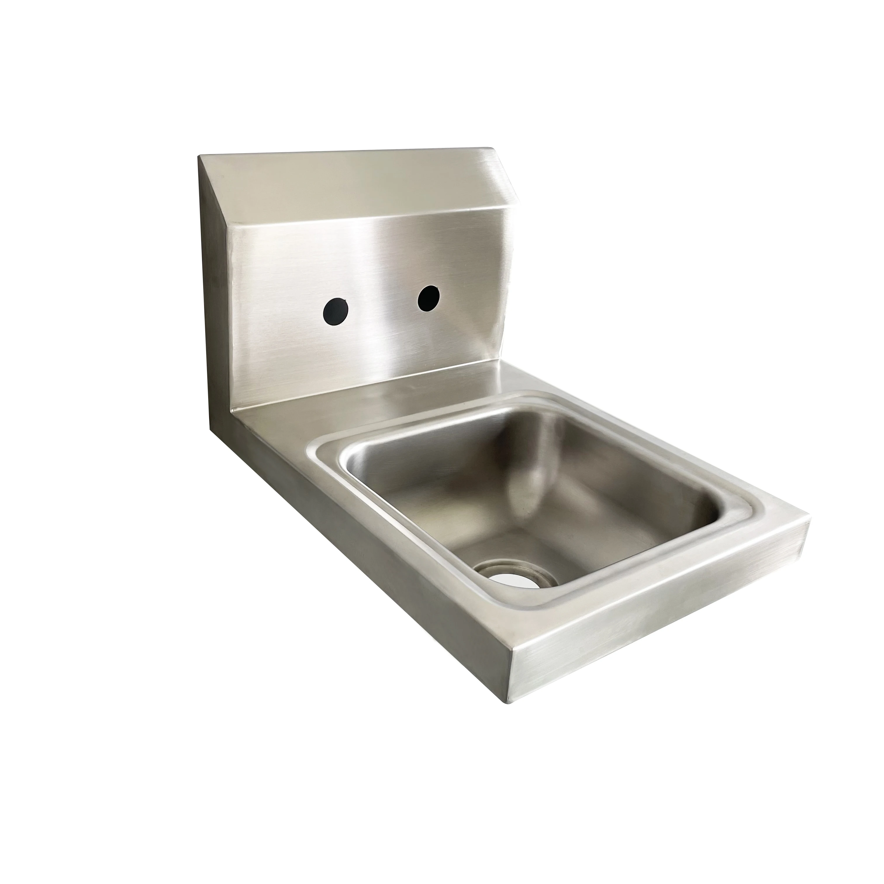 Jincheng  NSF Durable Stainless Steel one bowl for kitchen knock down commercial metal wall mounthand wash sink