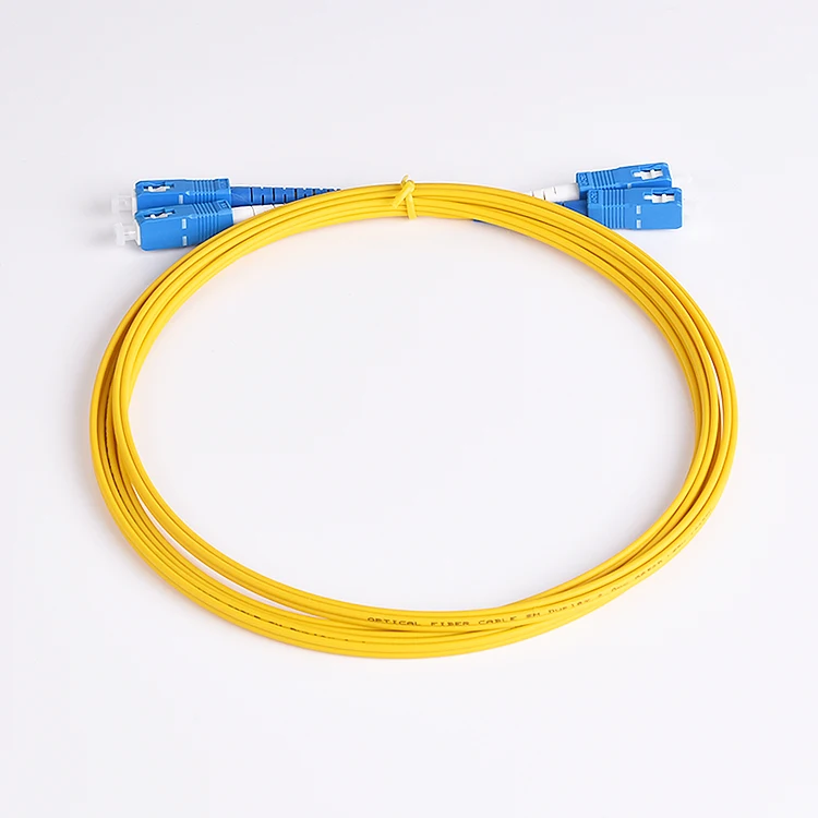 Sc/Apc Sc/Upc Duplex Sc To Sc Upc Sm Dx Multimode Om3 Fiber Optic Patch Cord