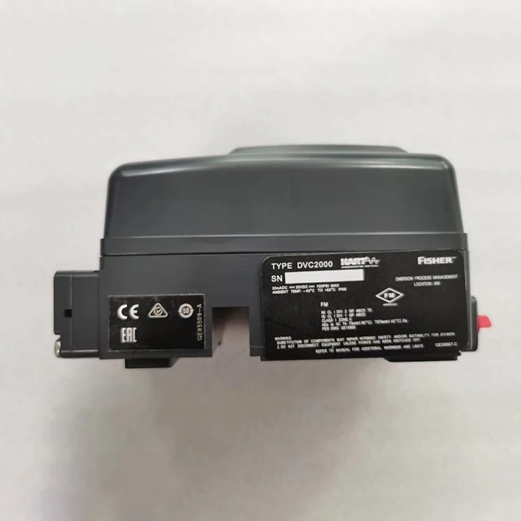 Emerson высококачественный позиционер клапана DVC2000 1/2 NPT Размер порта оригинальный газовая среда