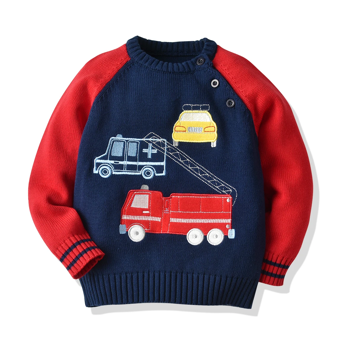 
Customizable Pilling Resistant Pullover Boys Clothing Sets 