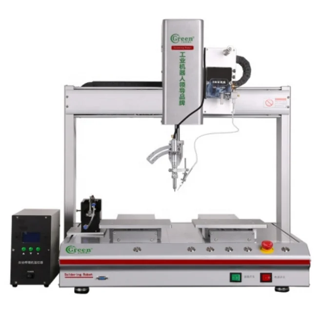 Green Factory Directly Automatic USB Soldering Robot PCB Soldering Machine Circuit Board Connectors Soldering Machinery Robot 80