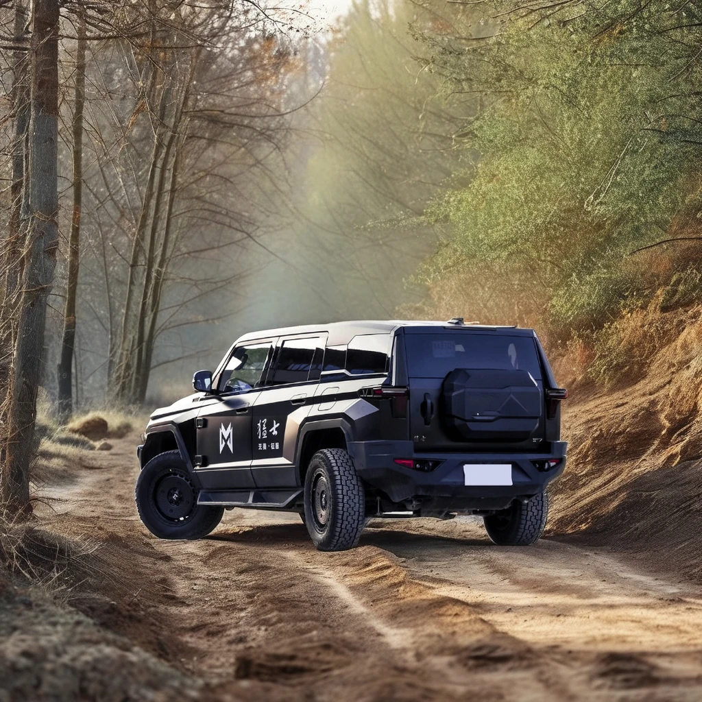 Dongfeng M-HERO 917 5-дверный 5-местный внедорожник с турбонаддувом двигатель AWD Drive R20 Размер шины автоматическая передача Левый ручной привод чистый Подержанный автомобиль