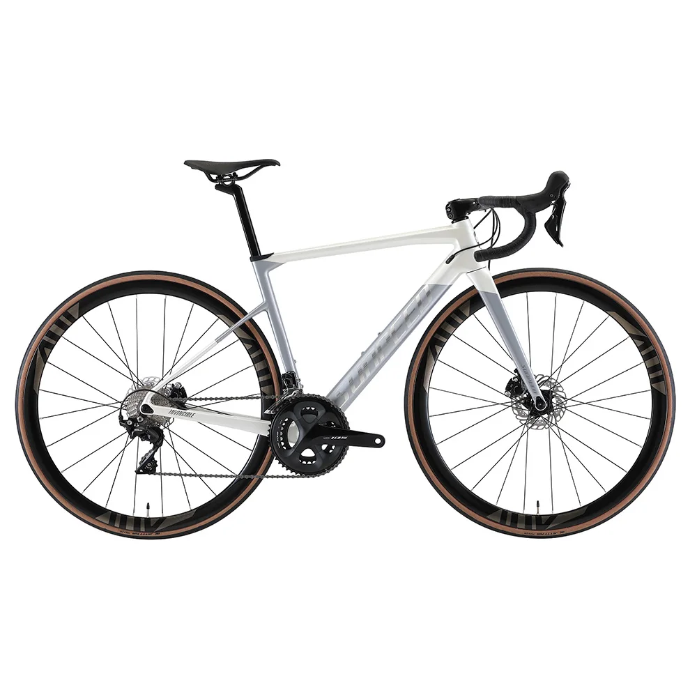 Internal cable routing 105 22S full groupset 8.5kg Disc road bike full carbon 52cm