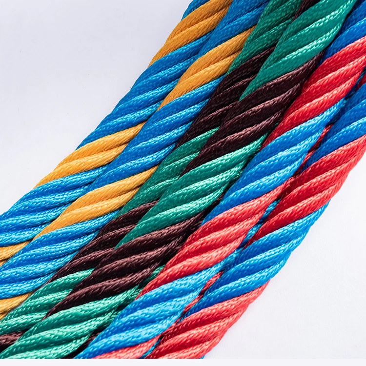 6x19+FC polyester compound rope for playground obstacle rope course