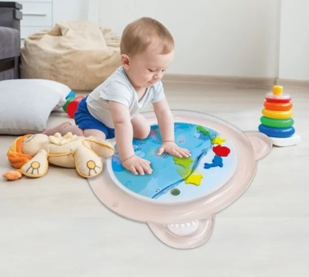 New design Bear Inflatable Water Play Mat Thickened Inflatable Play Mat Frog Shark Inflatable Water Play Mat For Pets
