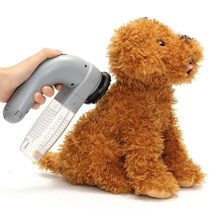 vacuum cleaners pet hair vacuum cleaner Dog Hair Remover Shedding Tool Puppy Electric Hair Shedding Grooming Brush Pet Cat Comb