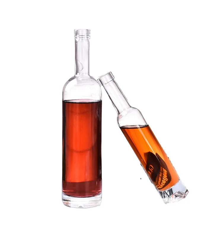 whisky glass bottle 750ml