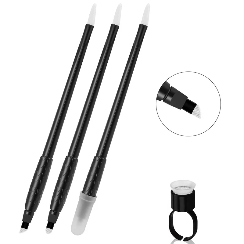 Top quality 0.15/0.18/0.2mm Disposable Microblading Pen Manual Eyebrow Tattoo Pen Microblading Pen For Permanent Makeup Eyebrow
