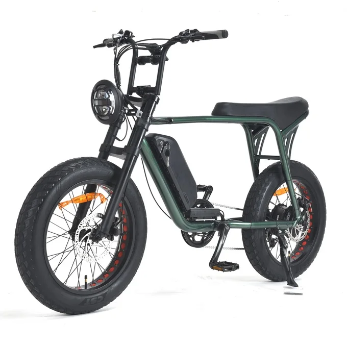 fast speed 20 inch Fat Tire Retro Electric Bicycle