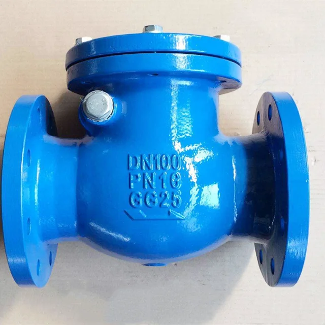 DN100 4 дюйма PN10 обратный клапан с чугунным фланцем шариковый клапан производитель с конкурентоспособной ценой