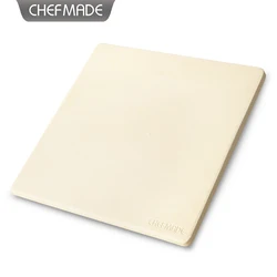 CHEFMADE Rectangular Square Round Cordierite Pizza Oven Baking Pan With Colorbox