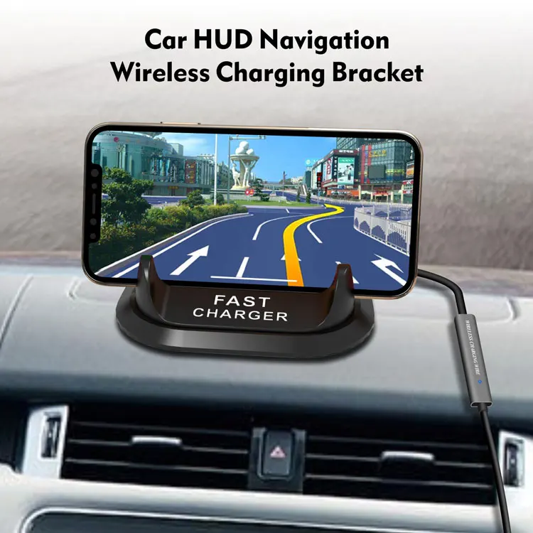  OEM 10W Мобильный телефон Беспроводная зарядка автомобильное зарядное устройство Стенд с