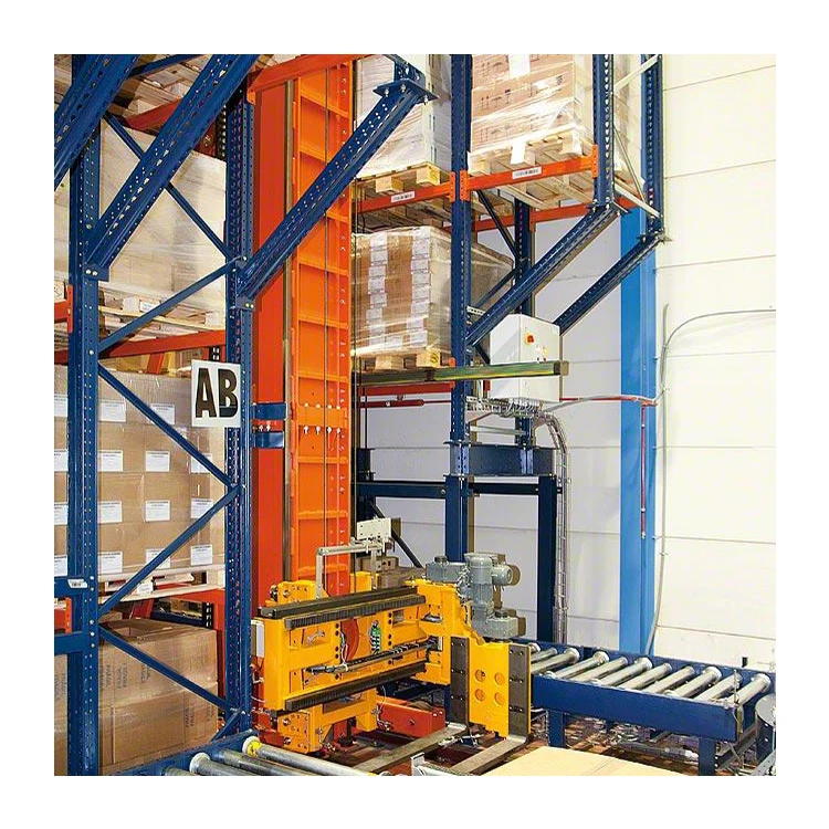 
Warehouse Stacker Crane Roller Conveyor Asrs Automated Warehousing Rack System Racking Shuttle Pallet Racking 