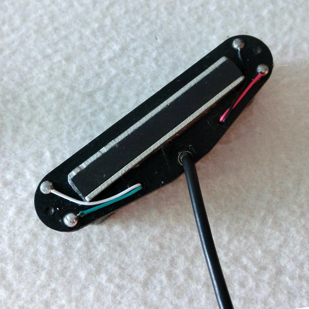 Оптовая продажа; 12 полюс винты высокой мощности двойной катушкой один звукосниматель для гитары с керамический магнит