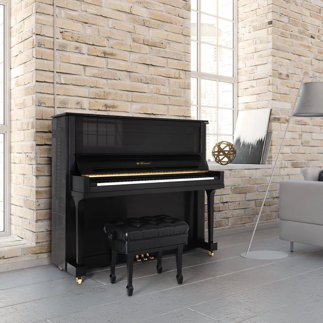 Upright Piano Piano ailes quart de queue Salon ailes piano forte