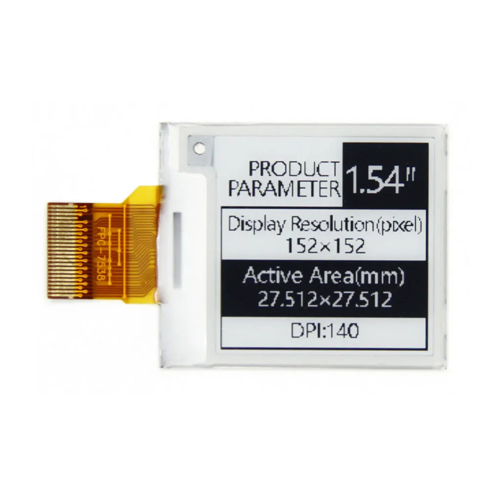 DKE E-paper 1.54inch e ink for access card smart tags nameplate