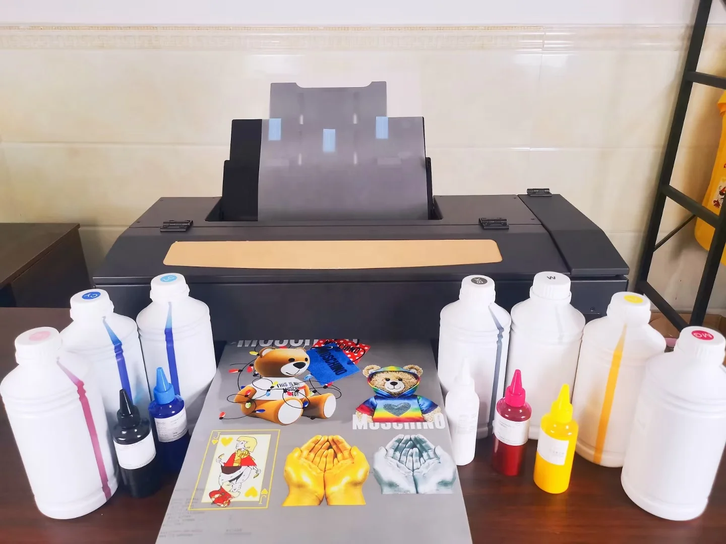 100% Original New Ink Pump Assembly Capping Station Cleaning Unit for Epson L1800 L805 R1390 DTF Sublimation Printer